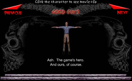 Evil Dead Characters